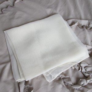VTG sheer silk scarf